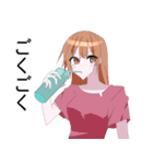 使いやすいラブリースタンプ50（個別スタンプ：3）