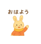 絵本の中の優しい世界 冬の暮らし（個別スタンプ：14）