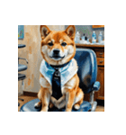 柴犬の新日常6（個別スタンプ：4）