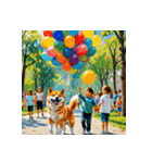 柴犬の新日常6（個別スタンプ：5）