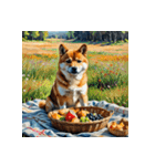 柴犬の新日常6（個別スタンプ：11）