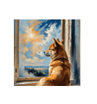 柴犬の新日常6（個別スタンプ：13）