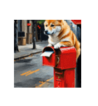 柴犬の新日常6（個別スタンプ：15）