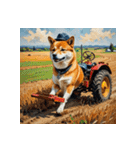 柴犬の新日常6（個別スタンプ：17）