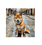 柴犬の新日常6（個別スタンプ：18）