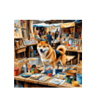 柴犬の新日常6（個別スタンプ：19）