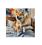 柴犬の新日常6（個別スタンプ：22）