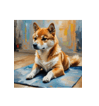 柴犬の新日常6（個別スタンプ：25）