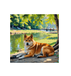 柴犬の新日常6（個別スタンプ：29）