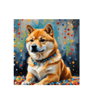 柴犬の新日常6（個別スタンプ：34）