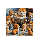 柴犬の新日常6（個別スタンプ：37）