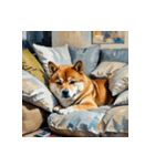 柴犬の新日常6（個別スタンプ：39）