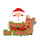 飛び出す！クリスマス年末年始スタンプ再販（個別スタンプ：5）