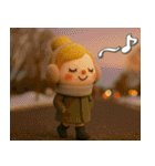 mottoの大人女子ドール♡冬と日常（個別スタンプ：3）