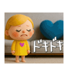 mottoの大人女子ドール♡冬と日常（個別スタンプ：37）