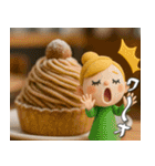 mottoの大人女子ドール♡冬と日常（個別スタンプ：38）