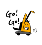 笑うリーチフォーク（個別スタンプ：5）