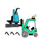 笑うリーチフォーク（個別スタンプ：7）