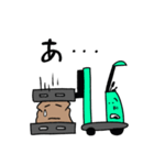 笑うリーチフォーク（個別スタンプ：21）