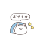 冬◎ちびっこうさぎさん #5（個別スタンプ：4）