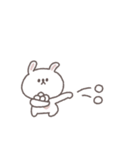 冬◎ちびっこうさぎさん #5（個別スタンプ：19）