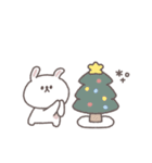 冬◎ちびっこうさぎさん #5（個別スタンプ：34）