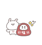 冬◎ちびっこうさぎさん #5（個別スタンプ：37）