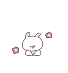 冬◎ちびっこうさぎさん #5（個別スタンプ：38）