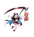 闇かわ死神ガール（個別スタンプ：27）