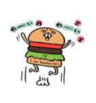 ハンバーガーの証(単品)（個別スタンプ：8）