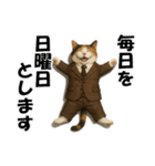 僕が総理大臣ににゃったら（個別スタンプ：15）