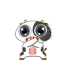 ドジで可愛い牛が暴走中！怒らせないでね（個別スタンプ：2）