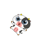 ドジで可愛い牛が暴走中！怒らせないでね（個別スタンプ：6）