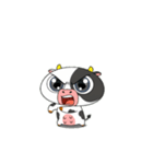 ドジで可愛い牛が暴走中！怒らせないでね（個別スタンプ：11）