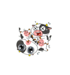 ドジで可愛い牛が暴走中！怒らせないでね（個別スタンプ：12）