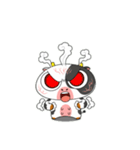 ドジで可愛い牛が暴走中！怒らせないでね（個別スタンプ：17）