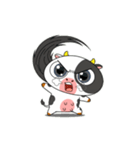 ドジで可愛い牛が暴走中！怒らせないでね（個別スタンプ：18）