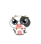 ドジで可愛い牛が暴走中！怒らせないでね（個別スタンプ：19）