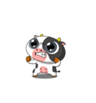 ドジで可愛い牛が暴走中！怒らせないでね（個別スタンプ：21）