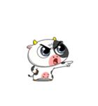 ドジで可愛い牛が暴走中！怒らせないでね（個別スタンプ：22）