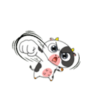 ドジで可愛い牛が暴走中！怒らせないでね（個別スタンプ：23）