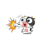 ドジで可愛い牛が暴走中！怒らせないでね（個別スタンプ：26）