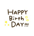 つかえるゆる文字♡手書きシンプルカラー（個別スタンプ：38）