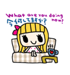 (nenerin日常会話スタンプ013英語気遣い)（個別スタンプ：14）