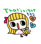 (nenerin日常会話スタンプ013英語気遣い)（個別スタンプ：33）