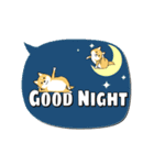 激しく尻尾をふる柴犬【でか文字篇】（個別スタンプ：24）