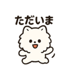 毎日使う連絡・約束・日常語 ポメラニアン（個別スタンプ：40）