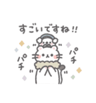 冬＊ほんわか小動物のやさしい敬語（個別スタンプ：27）