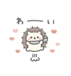 冬＊ほんわか小動物のやさしい敬語（個別スタンプ：28）