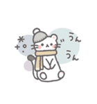 冬＊ほんわか小動物のやさしい敬語（個別スタンプ：29）